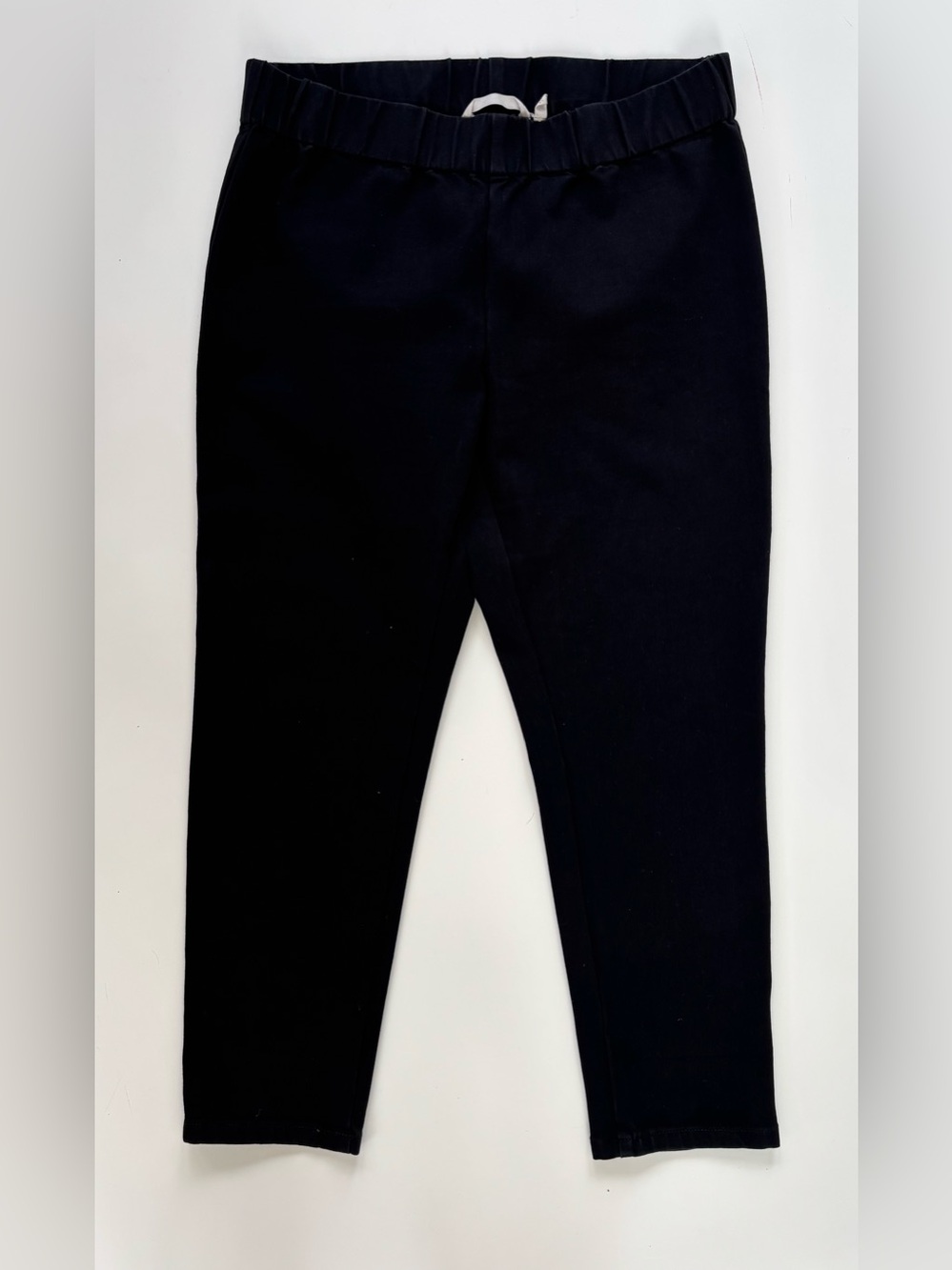Soft Surroundings Women's Black Pull On Denim Skinny Jeans Stretchy LARGE PETITE